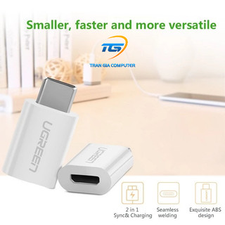 Đầu chuyển USB Type C sang Micro USB Ugreen 30154