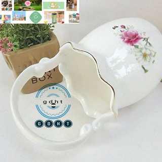 Giỏ sứ nhiều mẫu đựng thìa, dĩa cán sứ