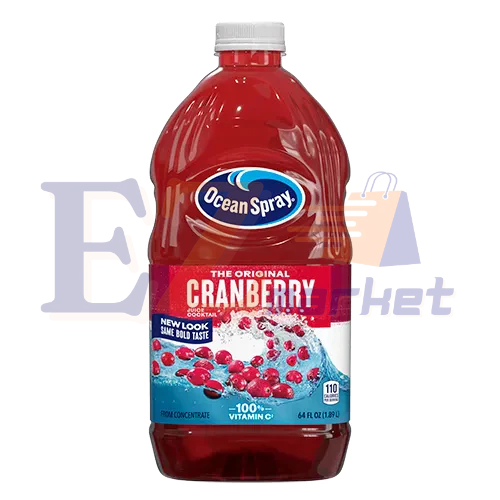 Nước trái cây nam việt quất Cranberry Juice 1.89L - Ocean Spray,date:07.02.2027