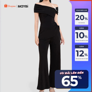 Quần ống loe thun mịn Maybi