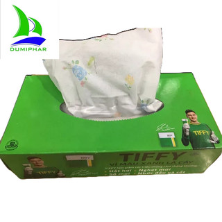 Giấy khô đa năng Cellox Purify Rosy Hộp 100 tờ ,2 lớp