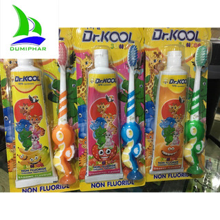 Kem đánh răng Dr.Kool và bàn chải trẻ em