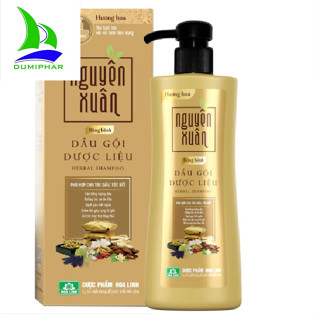 Dầu gội dược liệu Nguyên Xuân Bồng bềnh 250ml - Ngát hương hoa, phù hợp cho da đầu dầu