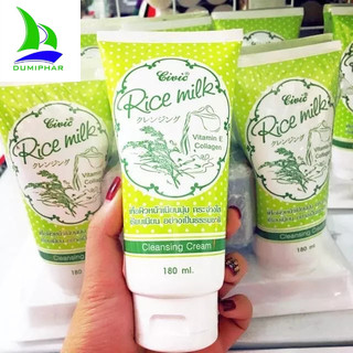 Sữa rửa mặt gạo Civic Rice milk Thái 180ml