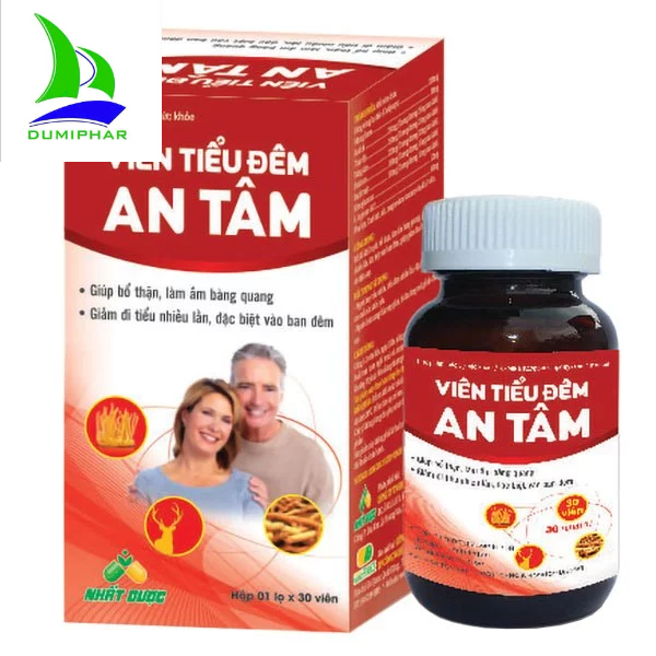Viên Tiểu Đêm An Tâm, giảm đi tiểu nhiều lần, đặc biệt vào ban đêm