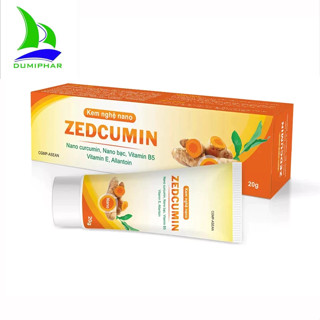 Kem nghệ nano Zedcumin( Unie Cumin) Meracine - Dưỡng da, ngừa mụn, liền sẹo nhanh 20G