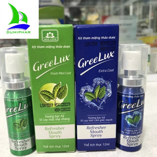 Xịt thơm miệng thảo dược 12ml GreeLux.