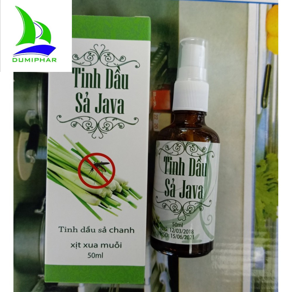Xịt xua Muỗi Tinh Dầu Xả Java 50ml