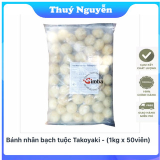 Bánh Takoyaki , bánh nhân bạch tuộc 50 viên