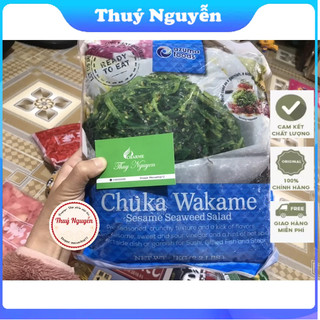 Salat rong biển tươi trộn mè , ăn trực tiếp