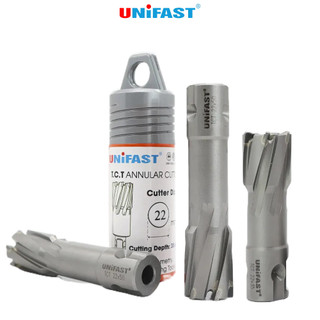 Mũi khoan từ hợp kim phi 22 UNIFAST TCT 22x35 / TCT 22x50