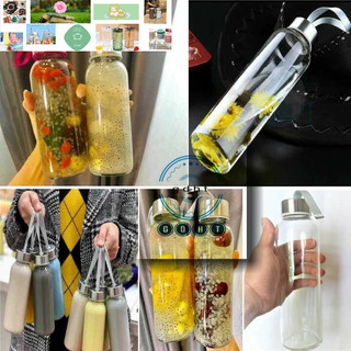 Combo 10 bình thủy tinh dây xách 500ml