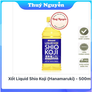 Xốt Liquid shio koji hanamajuki 500ml Nhật Bản