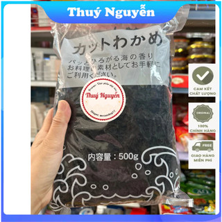 Rong biển khô Cut Wakame - 500g rong biển khô