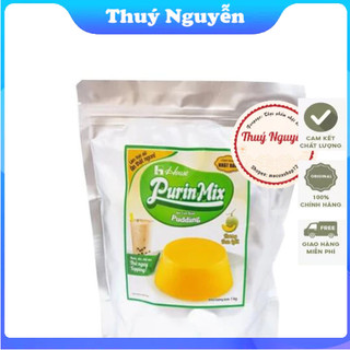 Bột làm bánh Pudding - Purinmix hương dưa lưới Hoàng Kim 1kg