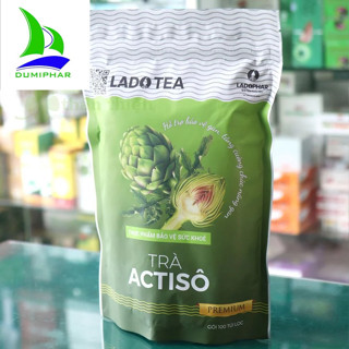 Trà Atiso túi lọc, trà Actiso Đà Lạt Ladophar (100 gói), món quà sức khỏe từ thiên nhiên.