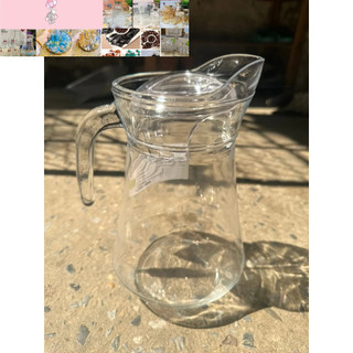 Bình ca thủy tinh rót nước 1300ml