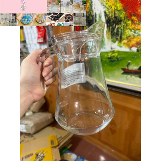 Bình ca thủy tinh rót nước 1300ml