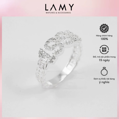 Nhẫn bạc LAMY Kim tiền 1998 Birth Year Ring Silver 8171 - Nhẫn bạc ta cao cấp