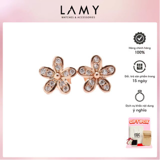 Khuyên tai nữ cdeshiny daisies earrings cde3009rg - khuyên tai bạc cao cấp s925 ale