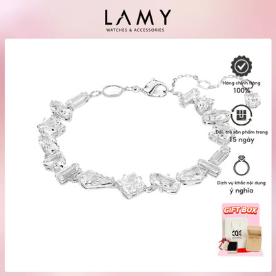 Vòng tay LAMY Mesmera Mixed Cuts White Bracelet Silver 2135