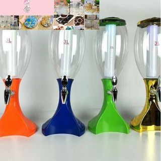 [ kèm ảnh thật 100% ] Tháp Bia Bình Bia 3L ( màu giao ngẫu nhiên)