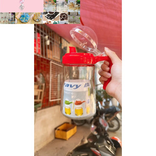 Bình thuỷ tinh rót dầu 300ml