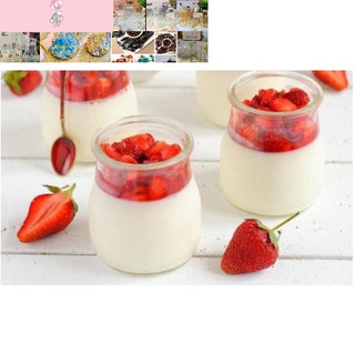 COMBO 5 hũ thủy tinh làm  sữa chua, caramen 200ml