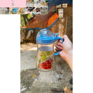 Bình thuỷ tinh rót dầu 300ml