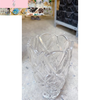 Lọ bình hoa thủy tinh 25cm