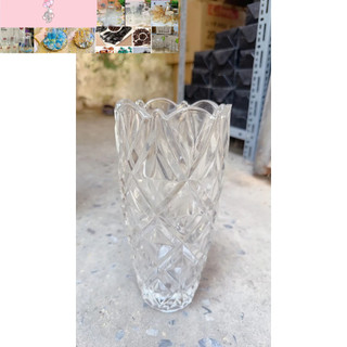 Lọ bình hoa thủy tinh 25cm