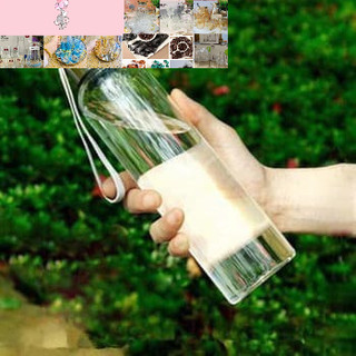 Bình thuỷ tinh dây xách 500ml-300ml