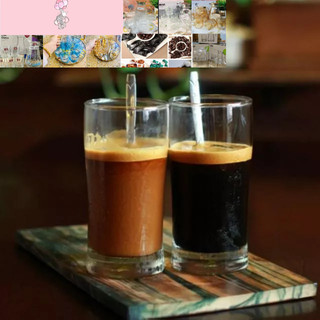 combo 6 cốc thủy tinh uống cà phê đá