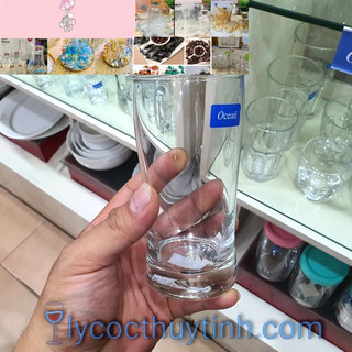 combo 6 cốc thủy tinh uống cà phê đá