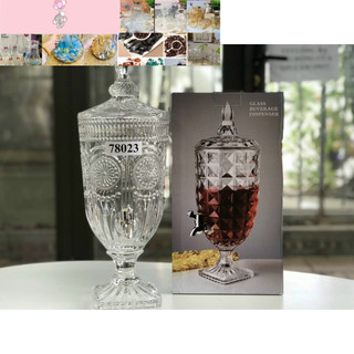 BÌNH THỦY TINH CAO CẤP CÓ VÒI 3 LÍT