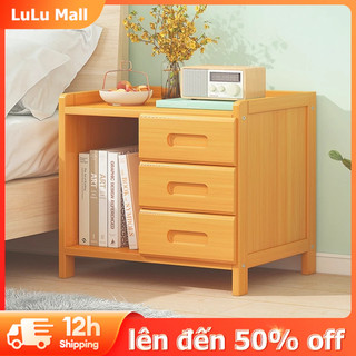 LULU  [Siêu Sale🔥] Tủ Để Đầu Giường Tab Đầu Giường Gỗ Chất Lượng Siêu Cao Than Củi✨