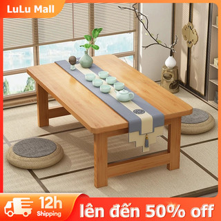 Lulu Bàn Bệt Kiểu Nhật Ngồi Bệt Ván Dày Gấp Gọn TreTự Nhiên Nhập Khẩu Nguyên Chiếc