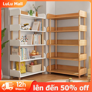 LuLu Kệ sách gỗ 4 5 tầng giúp bạn cất gọn đồ đạc Kệ sách gỗ nhiều tầng