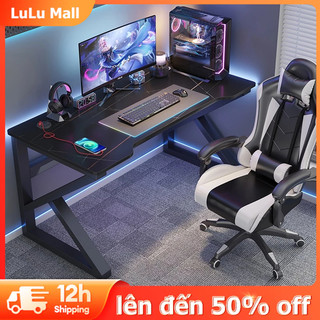 Bàn làm việc Gaming chân K thiết kế hiện đại  thanh giằng sắt chắc chắn