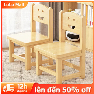 Lulu Ghế gỗ tự nhiên đa năng ghế bàn ăn bàn học cabin decor cafe