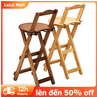 LULU 2024 Ghế quầy bar  tiết kiệm không gian Gấp di động tại nhà  quầy bar đa chức năng