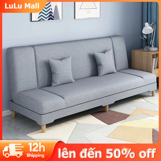Lulu Ghế sofa giường đa năng có Sofa giường Gấp 2 trong 1 chất liệu vải nhung vỏ ga tháo da vệ sinh được