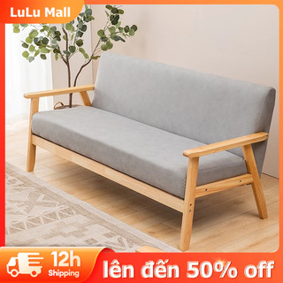 Lulu Ghế sofa gỗ cao cấp hiện đại Ghế đôi sofa 115cm tiện ích sang trọng