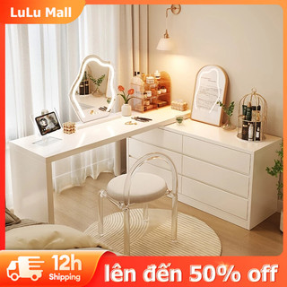 Lulu Bàn Làm Việc Cao Cấp Bàn Trang Điểm Tối Giản Và Tiện Lợi Có Nhiều Ngăn Để Đồ