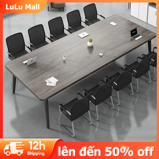 Lulu Bàn  Họp Làm Việc Văn Cao Cấp Phòng Thông Minh Chân Sắt Sơn Tĩnh Điện Mặt Bàn Mđf Chống Ẩm Cao Cấp