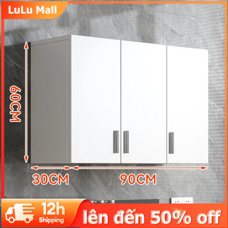 Tủ bếp treo tường gỗ nhập khẩu cao cấp dễ dàng lắp ráp tủ bếp treo tường mini đa năng D90xR30xC60cm