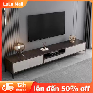 LuLu Kệ Tivi Gỗ Tủ Tv Phòng Khách Kệ Tivi Gỗ Đẹp Nhiều Ngăn Decor Nha Chân Tủ Gỗ Loại Không Dễ Rung Lắc