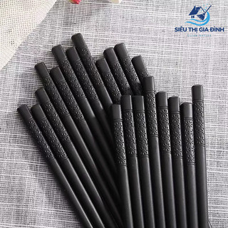 Đũa Nhật, Đũa Nhựa Bộ 10 Đôi Phong Cách Nhật Bản, Chống Nấm Mốc, Đạt Chỉ Tiêu Kháng Khuẩn, Tốt Hơn Đũa Gỗ 2381