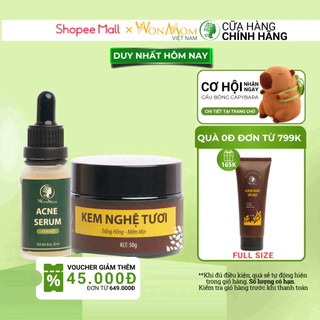 Bộ trắng da, hết mụn nám đón tết Wonmom