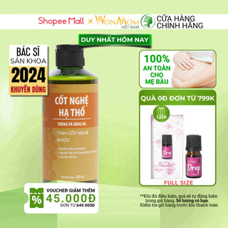 Cốt nghệ WonMom giảm thâm sạm, sáng da sau sinh 200ml